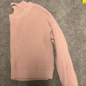 Adorable Pink Sweater!